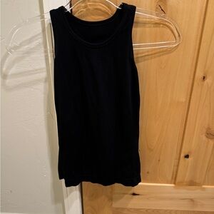 Athleta black tank top size M/8-10